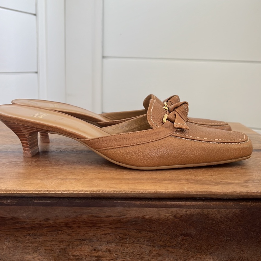 Stuart Weitzman mules in excellent condition - Picture 13 of 17